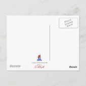 Carte Postale Trilles rouges (Dos)