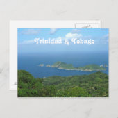 Carte Postale Trinité-et-Tobago (Devant / Derrière)