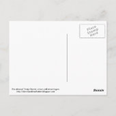 Carte Postale Trinity Church (Dos)