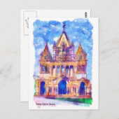 Carte Postale Trinity Church Boston (Devant / Derrière)