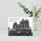Carte Postale Trinity Church Boston (Debout devant)
