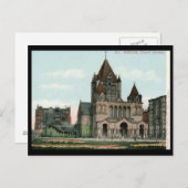 Carte Postale Trinity Church, Boston 1906 Vintage (Devant / Derrière)