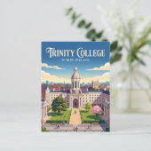 Carte Postale Trinity College Dublin Irlande (Debout devant)