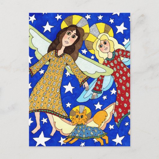 Carte Postale Trio d'anges (Devant)