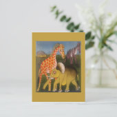 Carte Postale Trio d'art africain (Debout devant)