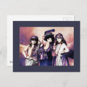 Carte Postale Trio des enfants tsiganes (Devant / Derrière)