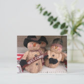 Carte Postale Trio des Snowmen (Debout devant)