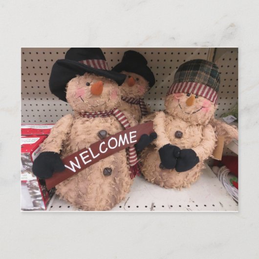Carte Postale Trio des Snowmen (Devant)