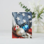 Carte Postale Trio d'ornements patriotiques (Debout devant)