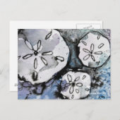 Carte Postale Trio du dollar de sable (Devant / Derrière)