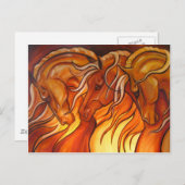 Carte Postale Trio Gold (Devant / Derrière)