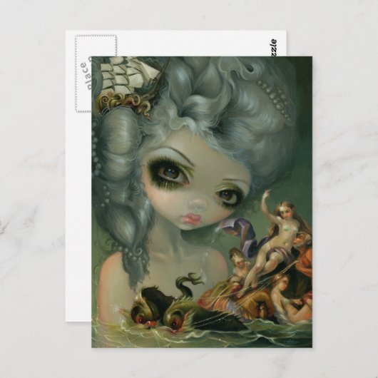 Carte postale "Triomphe de Galatea" (Devant / Derrière)