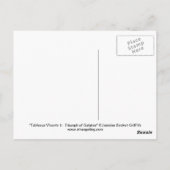 Carte postale "Triomphe de Galatea" (Dos)