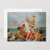Carte Postale Triomphe de la Vénus Marine | Sebastiano Ricci (Devant / Derrière)