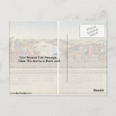 Carte Postale Triomphe Du Duc Par Piero Della Francesca (Dos)