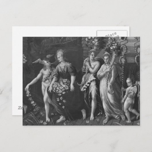 Carte Postale Triomphe du printemps (Devant / Derrière)