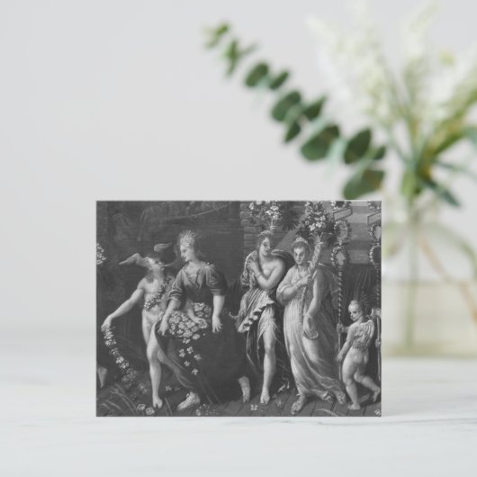 Carte Postale Triomphe du printemps (Debout devant)