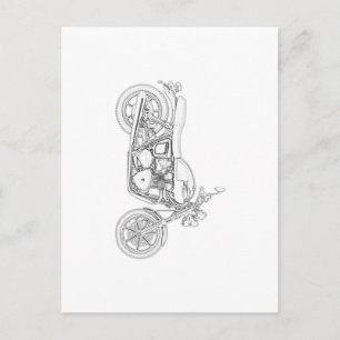 Carte Postale Triomphe vintage