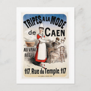 Carte Postale Tripes La Mode De Caen Restauration Vintage Et Art