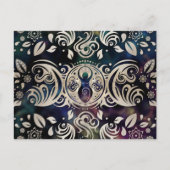 Carte Postale Triple Lune déesse Lune violet #1 (Devant)