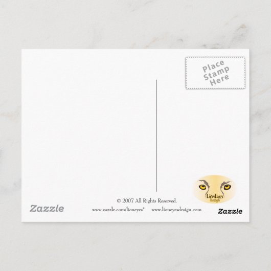 Carte Postale Trippin' (Dos)