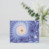 Carte Postale Trippy Psychedelic Starstorm Fine Fractal (Debout devant)