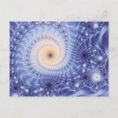 Carte Postale Trippy Psychedelic Starstorm Fine Fractal (Devant)