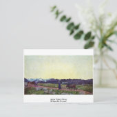 Carte Postale Triptyque alpin : Être Par Segantini Giovanni (Debout devant)