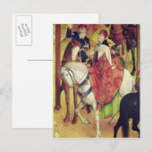 Carte Postale Triptyque de la Crucifixion (Devant / Derrière)