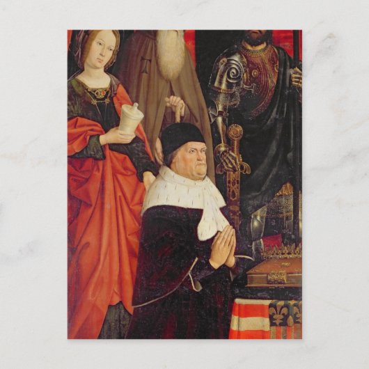 Carte Postale Triptyque de Moïse et de Bush en feu (Devant)