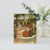 Carte Postale Triptyque, panneau gauche, Philipp Melanchthon (Debout devant)