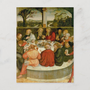 Carte Postale Triptyque, panneau gauche, Philipp Melanchthon