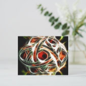 Carte Postale Triquatra multicolore (Debout devant)