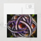 Carte Postale Triquetra de Violet (Devant / Derrière)