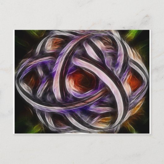 Carte Postale Triquetra de Violet (Devant)