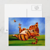 Carte Postale Trish Biddle Children Kitty 2 de 3 (Devant / Derrière)