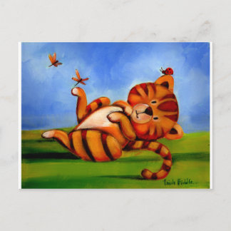 Carte Postale Trish Biddle Children Kitty 2 de 3