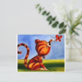 Carte Postale Trish Biddle Enfant Kitty 3 de 3 (Debout devant)