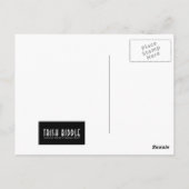 Carte Postale Trish Biddle - Golf dames (Dos)