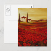 Carte Postale Trish Biddle Toscane (Devant / Derrière)