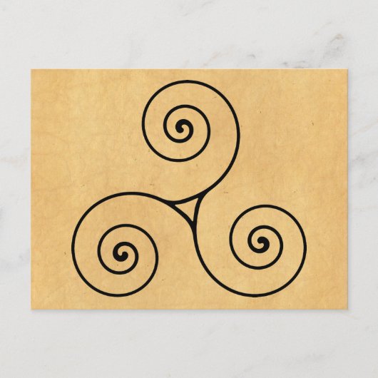 Carte Postale Triskele (Devant)