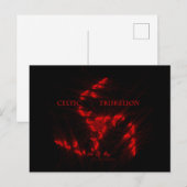 CARTE POSTALE ☼ TRISKELION - CROYANCE CELTIQUE ☼ (Devant / Derrière)