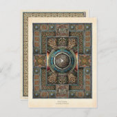 Carte postale Triskelion Mandala II (Devant / Derrière)