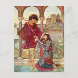 Carte Postale Tristan et Iseult, 1876