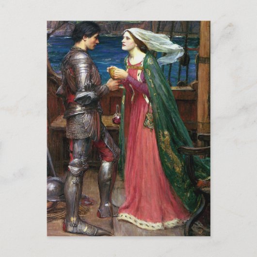 Carte postale Tristan et Isolde (Devant)