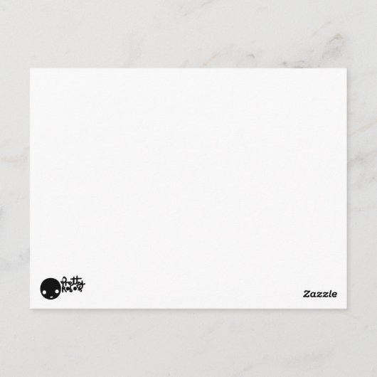 Carte Postale triste (Dos)