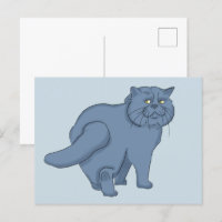 Triste chat. chat britannique