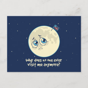 Carte Postale Triste Lune