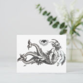 Carte Postale Triton (Debout devant)