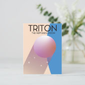Carte Postale Triton - La lune neptunienne (Debout devant)
